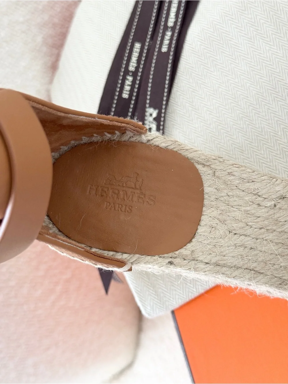 Hermès Tipoli Denim Espadrilles - EU38 - Picture 8 of 16